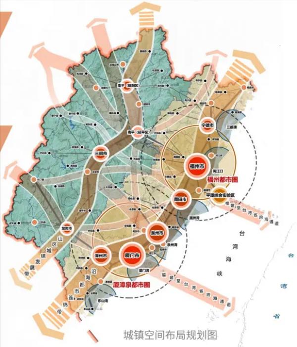 福建2035:人口0.47億,2條帶,2大都市圈,3大樞紐,6城房價下跌 福建2035:人口0.47億,2條帶,2大都市圈,3大樞紐,6城房價下跌