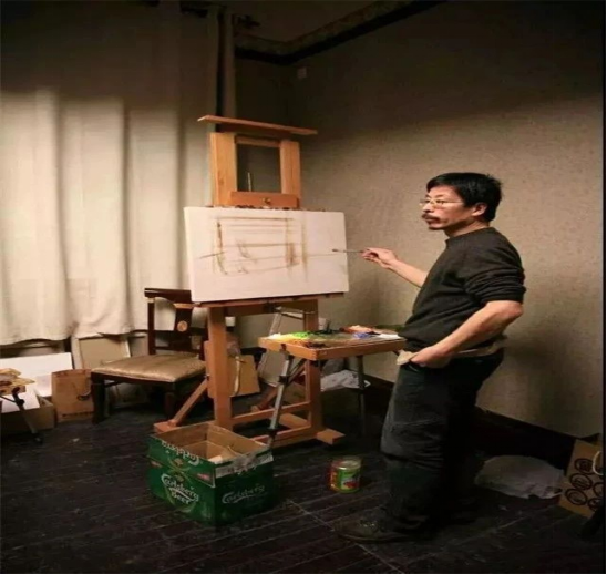 冷軍：用油畫畫竹子，我是第一人，中國人沒人畫過，西方人不會畫