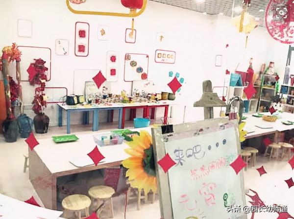 幼兒園中國風環創作品集，樓梯、吊飾、主題牆都有！幼師收藏