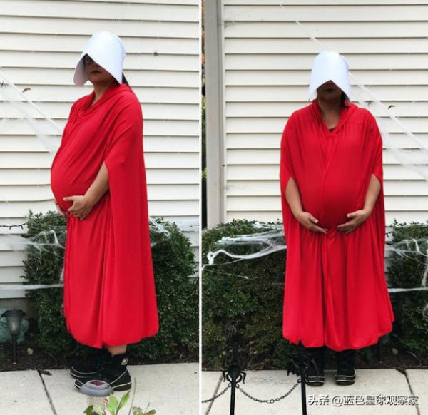 萬聖節，孕婦原來還能裝成這樣？20張腦洞大開的孕婦裝扮（一）