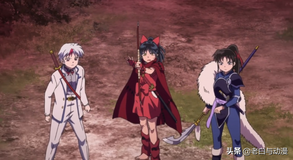 《半妖的夜叉姬》殺生丸受傷，諸葉被吸到墓地，終於見到父母了