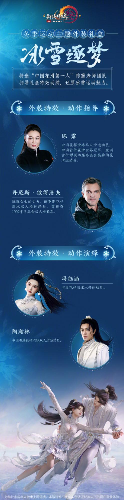 劍網3再曝冰雪外觀，虎年金髮，花滑盒子，星源盒子，特效外裝