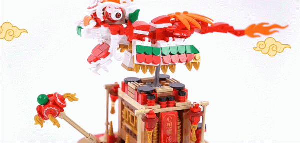 超有趣的年味氛圍營造神器來了！大吉大利，雄獅迎祥~誰說潮流和傳統不能並存？