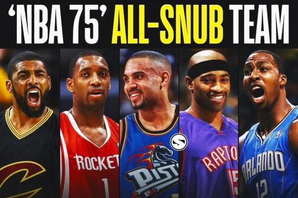 美媒列出了受到NBA最偉大75名球星名單冷落的五名球星,誰最遺憾 美媒列出了受到NBA最偉大75名球星名單冷落的五名球星,誰最遺憾