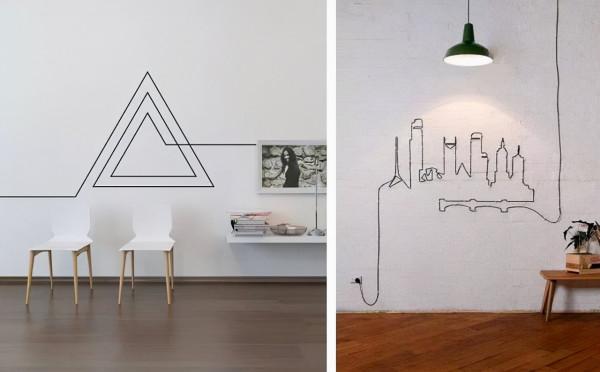 家裡的電線不要再埋在牆裡了，試試這樣設計，時尚大氣還方便維修