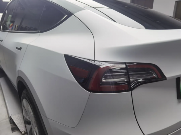 特斯拉Model Y改色分享丨消光火山灰 特斯拉Model Y改色分享丨消光火山灰