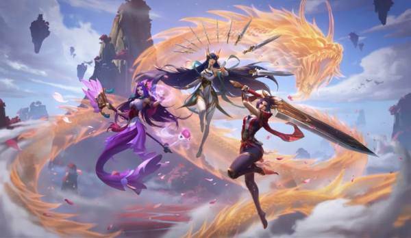 英雄聯盟手遊新賽季開啟：新英雄天使後期1v5，賽季獎勵面板領取