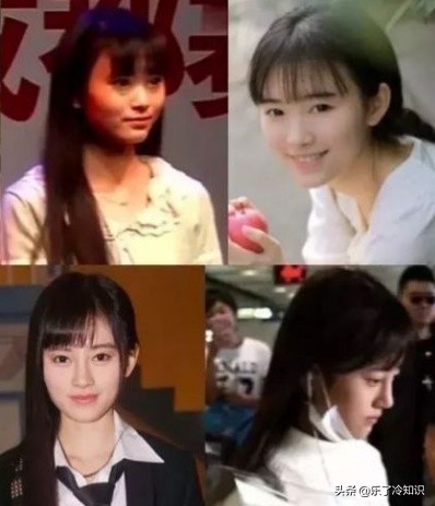 明星出道前後對比圖，劉亦菲黑胖鄰家小妹，李易峰鞠婧禕判若兩人