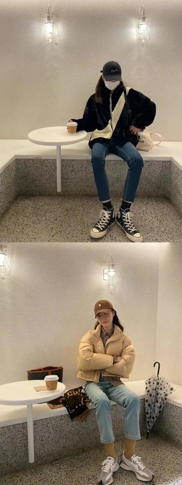 27套韓系小個子穿搭。冬天有氛圍感的美女來了