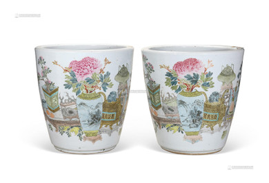 那些賣出百萬的淺絳彩瓷，你見過嗎