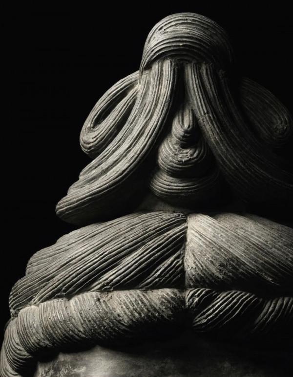 天價成交的造像:唐 夾紵乾漆觀世音菩薩頭像 天價成交的造像:唐 夾紵乾漆觀世音菩薩頭像