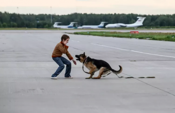 俄羅斯也有“人狗奇緣” 俄羅斯也有“人狗奇緣”