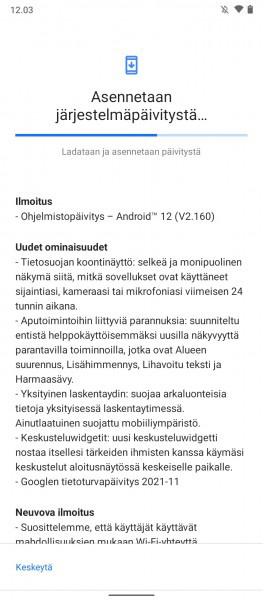 諾基亞 G50 開始推送 Android 12 更新