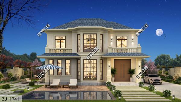 2022年回農村建房，就從這10套圖紙裡面選，顏值高佔地小造價低