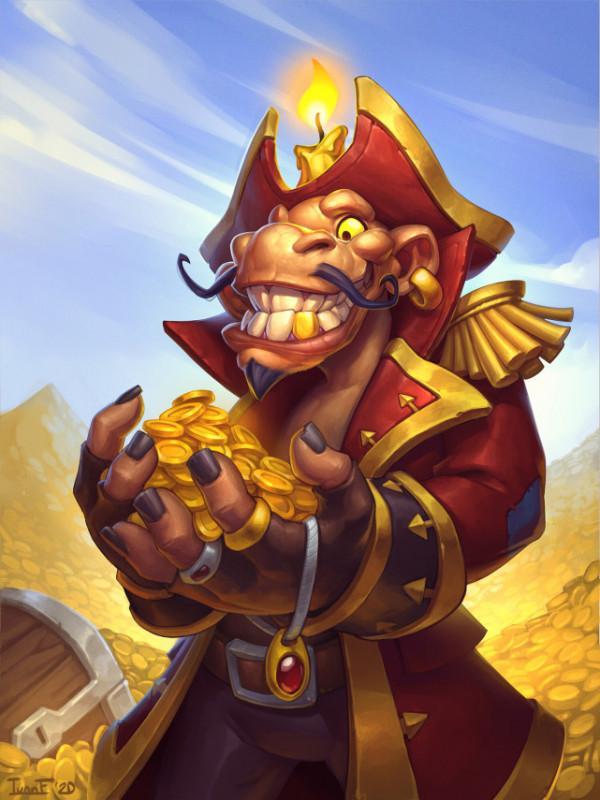 酒館戰棋原畫——海盜篇(包括被刪除的海盜)