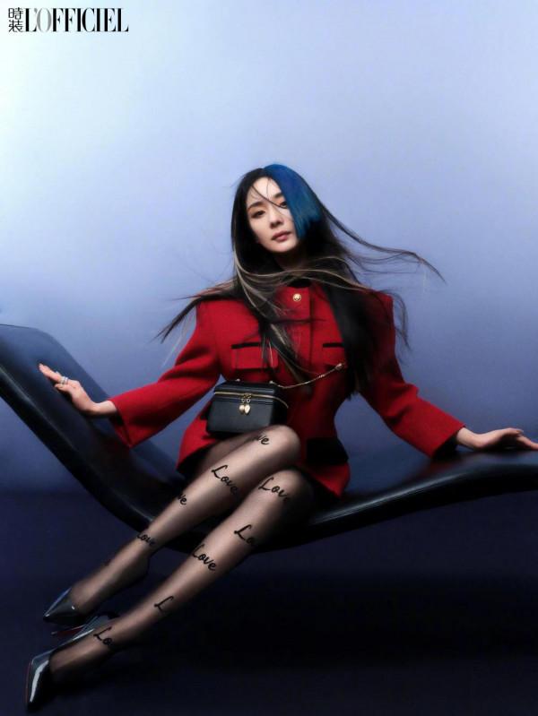 楊冪大片，楊冪第三次為@時裝LOFFICIEL 開年