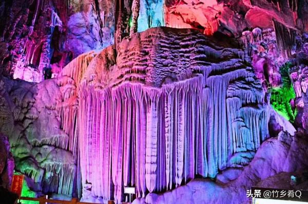 天然溶洞奇觀美景