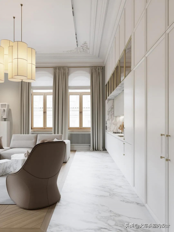 一位年輕女孩122㎡的家，現代簡奢，真有範