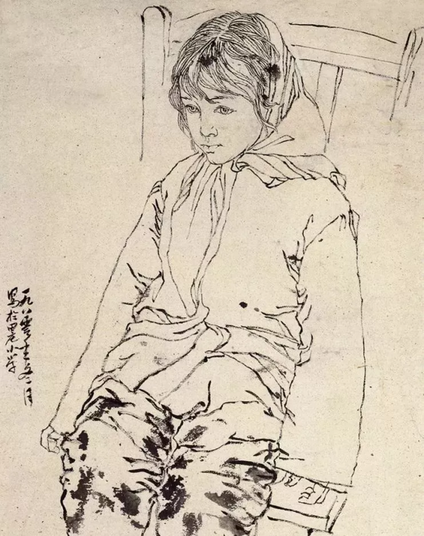 唐永力（中央美術學院教授）素描作品欣賞