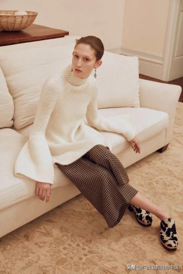 針織打造出來的文藝慵懶感，真是溫柔到骨子裡了