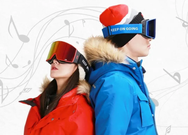看雪裝.07丨國內首款可對講智慧滑雪鏡OUNCE R1