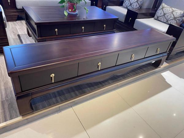 新中式實木沙發