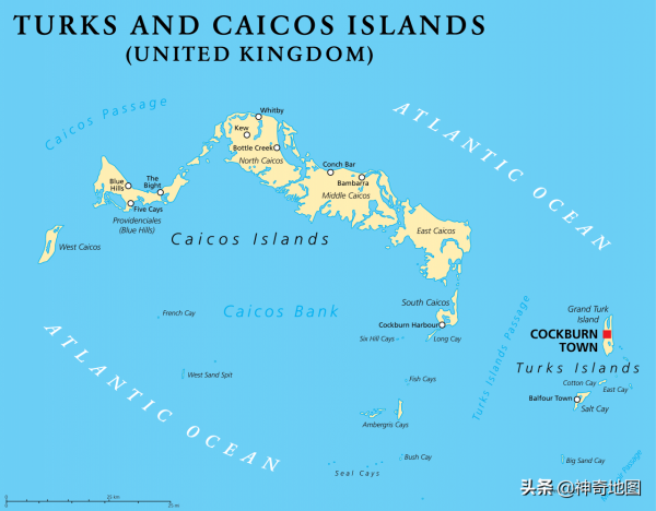 亂談島嶼 (106) 特克斯和凱科斯群島(Turks and Caicos Islands) 亂談島嶼 (106) 特克斯和凱科斯群島(Turks and Caicos Islands)