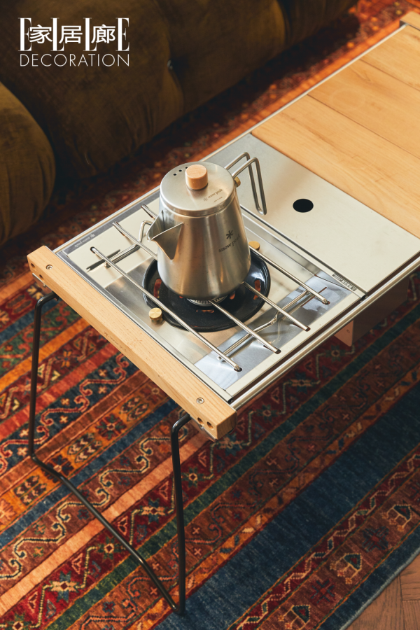 山系女孩的家：一個人在家露營，好好野