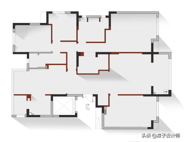 210㎡現代輕奢風大宅，生活與品質的交織，高階風雅