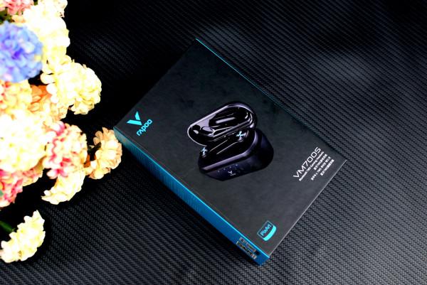 雷柏VM700S背光無線遊戲耳機：無線充電、無感延遲