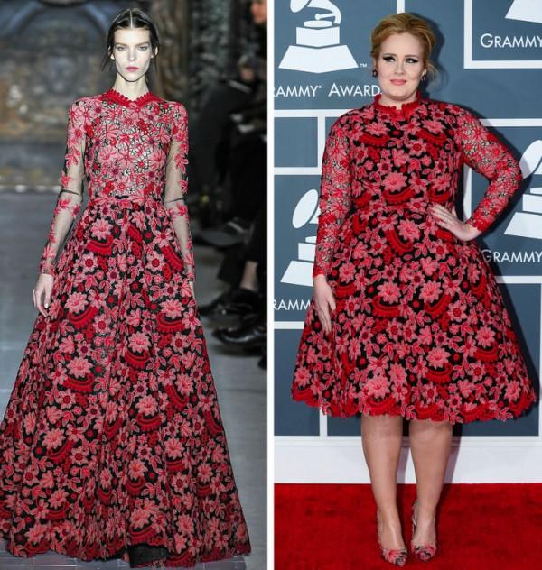 T臺和紅毯有區別?同衣不同命,14個模特和明星大對決 T臺和紅毯有區別?同衣不同命,14個模特和明星大對決