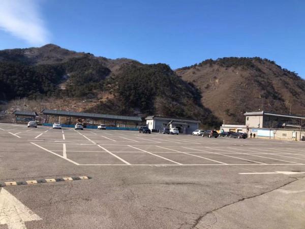 大年初三北京懷柔黃花水長城