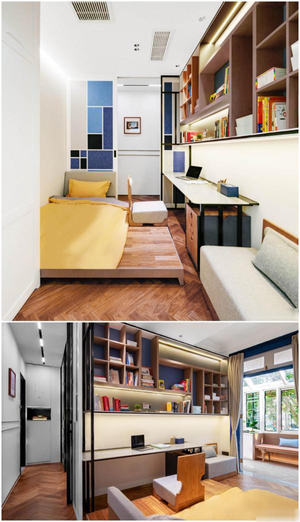 上海一套72㎡老洋房，文保建築不能拆改，花42萬重新佈局令人嚮往