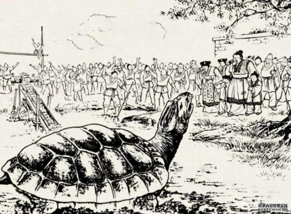 民間故事：老翁救下一隻金龜，當晚做了奇怪的夢，醒後救了全村人