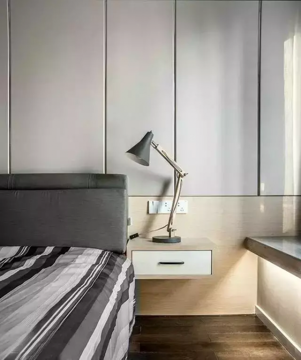 89㎡現代簡約風，大膽的設計，顯得格外溫馨與端莊