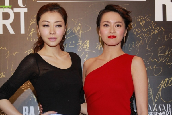 41歲熊黛林遇上45歲梁詠琪，氣質差距卻有點大，對此你怎麼看？