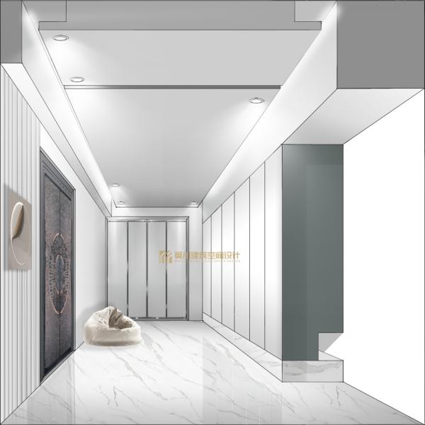 深圳卓越維港，234㎡現代簡約風格裝修案例