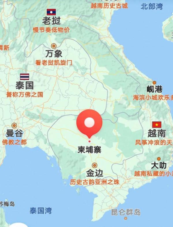 柬埔寨近海卻屬於越南最大的島嶼