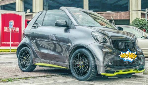 無瘋狂 不偷生 車友提Smart 453 0.9敞篷版改裝玩車心得分享