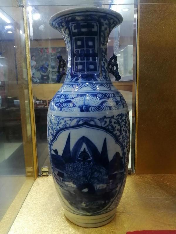 清代喜字青花瓷器鑑賞 清代喜字青花瓷器鑑賞