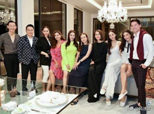 華裔名媛伍倫盼舉辦晚宴，泰劇女神Aump、Ann、Noon、Aff齊亮相
