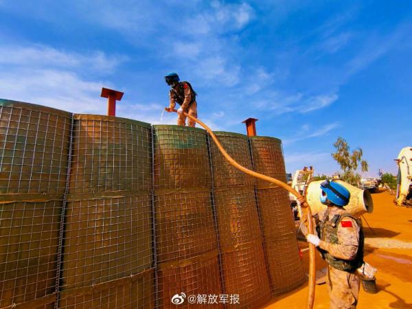 再獲好評！中國藍盔順利完成施工任務