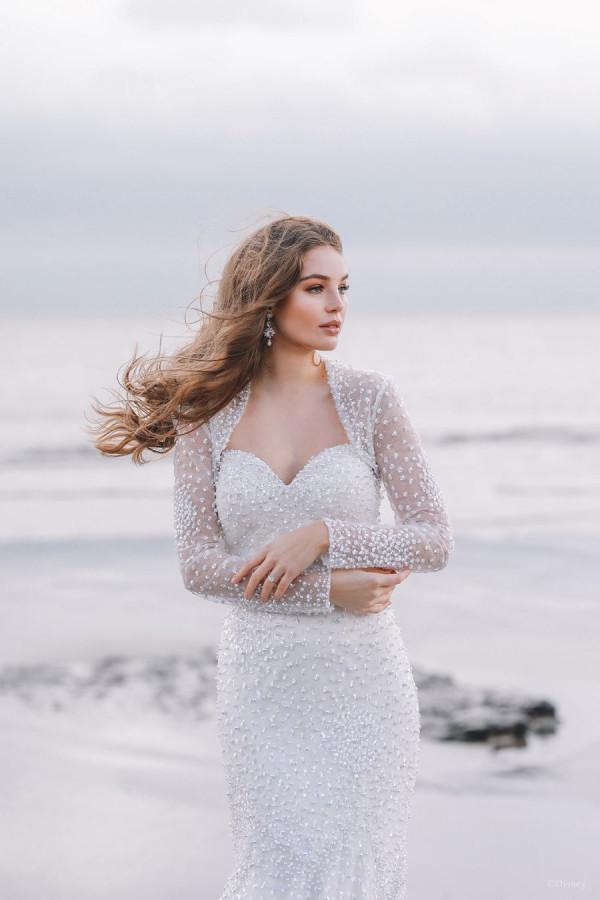 Allure bridals2021婚紗照，美人魚系列