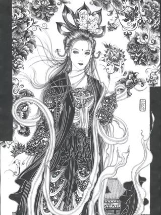 著名插畫師盧波作品欣賞