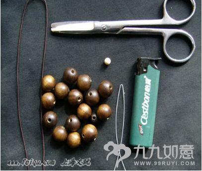 閒來無事,分享幾個文玩手鍊的打結方法,第一彈 閒來無事,分享幾個文玩手鍊的打結方法,第一彈