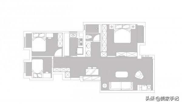 越來越多人不做電視牆，學她家打滿櫃子，全屋不是一般的實用大氣