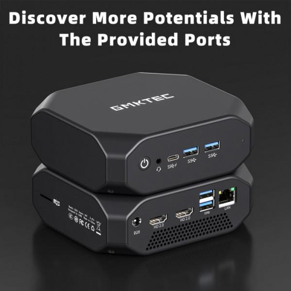 GMKTec開啟NucBox 4迷你PC預訂：銳龍R7-3750H平臺 $539起售