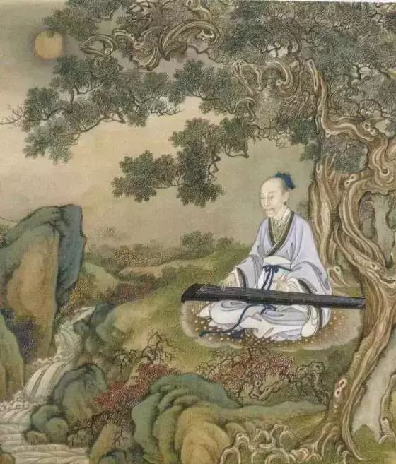 名畫中和古人一起賞月,過中秋 名畫中和古人一起賞月,過中秋