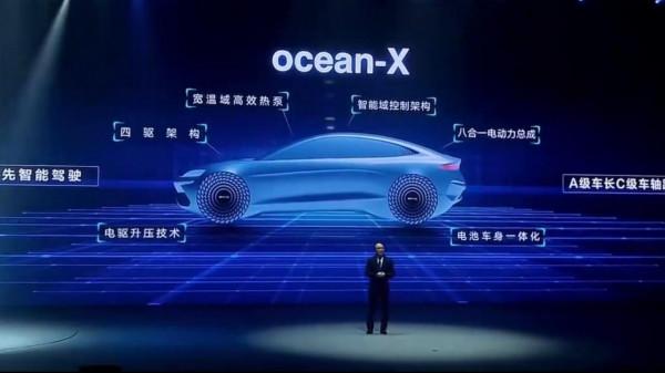 比亞迪ocean-X概念車釋出 零百加速2.9秒 續航超1千公里 比亞迪ocean-X概念車釋出 零百加速2.9秒 續航超1千公里