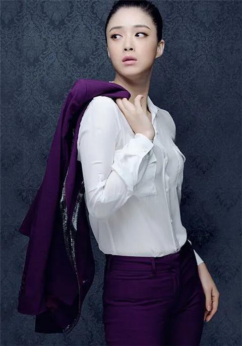 蔣欣，最具靈性的眼神，優雅迷人